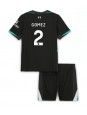 Liverpool Joe Gomez #2 Replika Borta Kläder Barn 2024-25 Kortärmad (+ byxor)